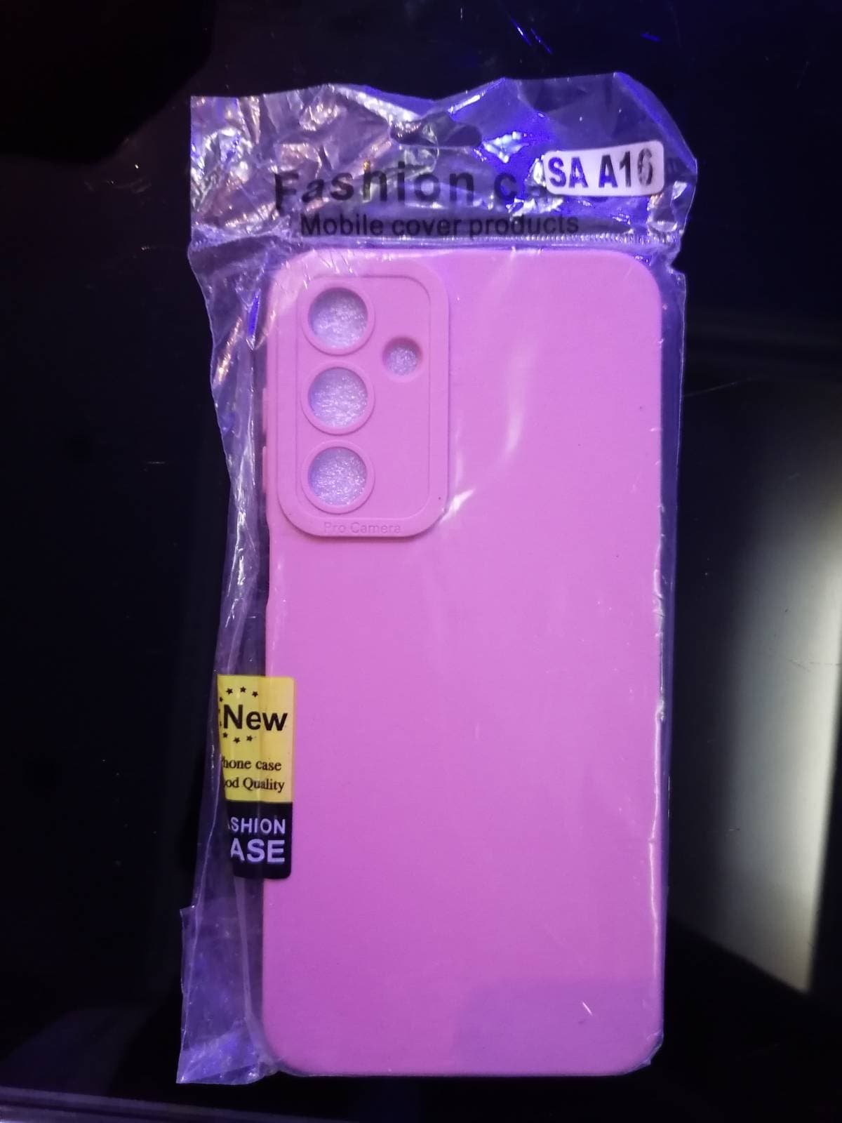 Capa de Telemóvel — Rosa Lisa — Samsung Galaxy A16